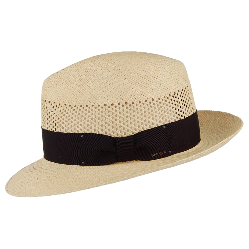 Bailey Hats Groff Panama Fedora Hat - Natural