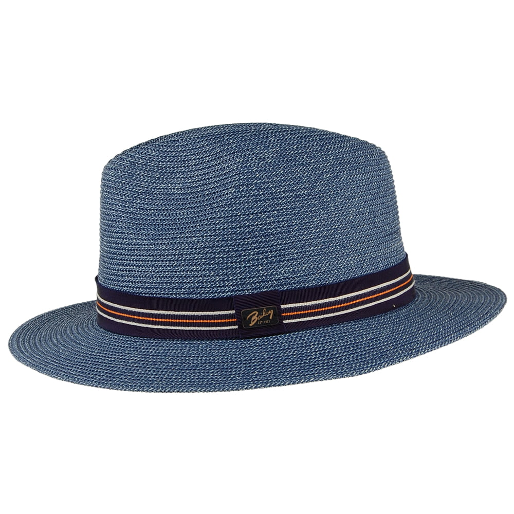 Bailey Hats Hester Fedora Hat - Navy Heather