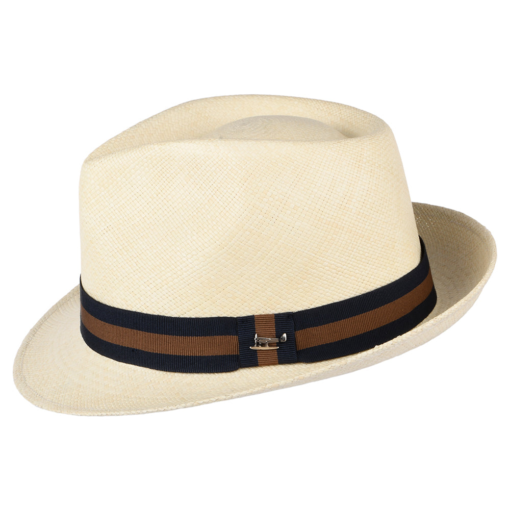 Whiteley Hats Henley II Panama Trilby Hat - Natural