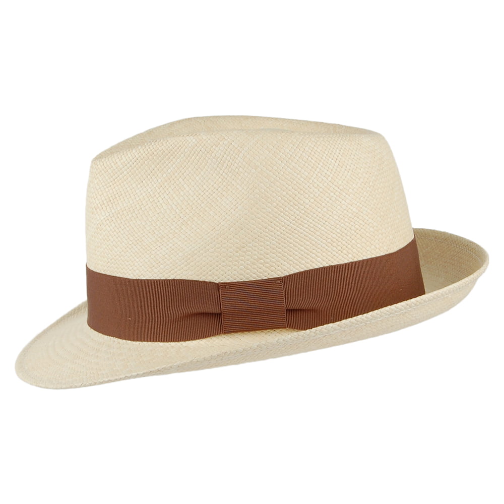 City Sport Robinson Panama Trilby Hat - Natural