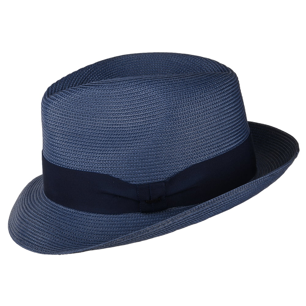 Bailey Hats Craig Special Fedora Hat - Navy Blue