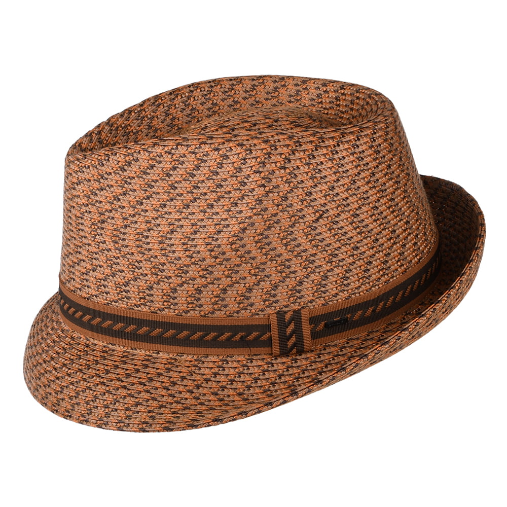 Bailey Hats Mannes Special Trilby Hat - Orange