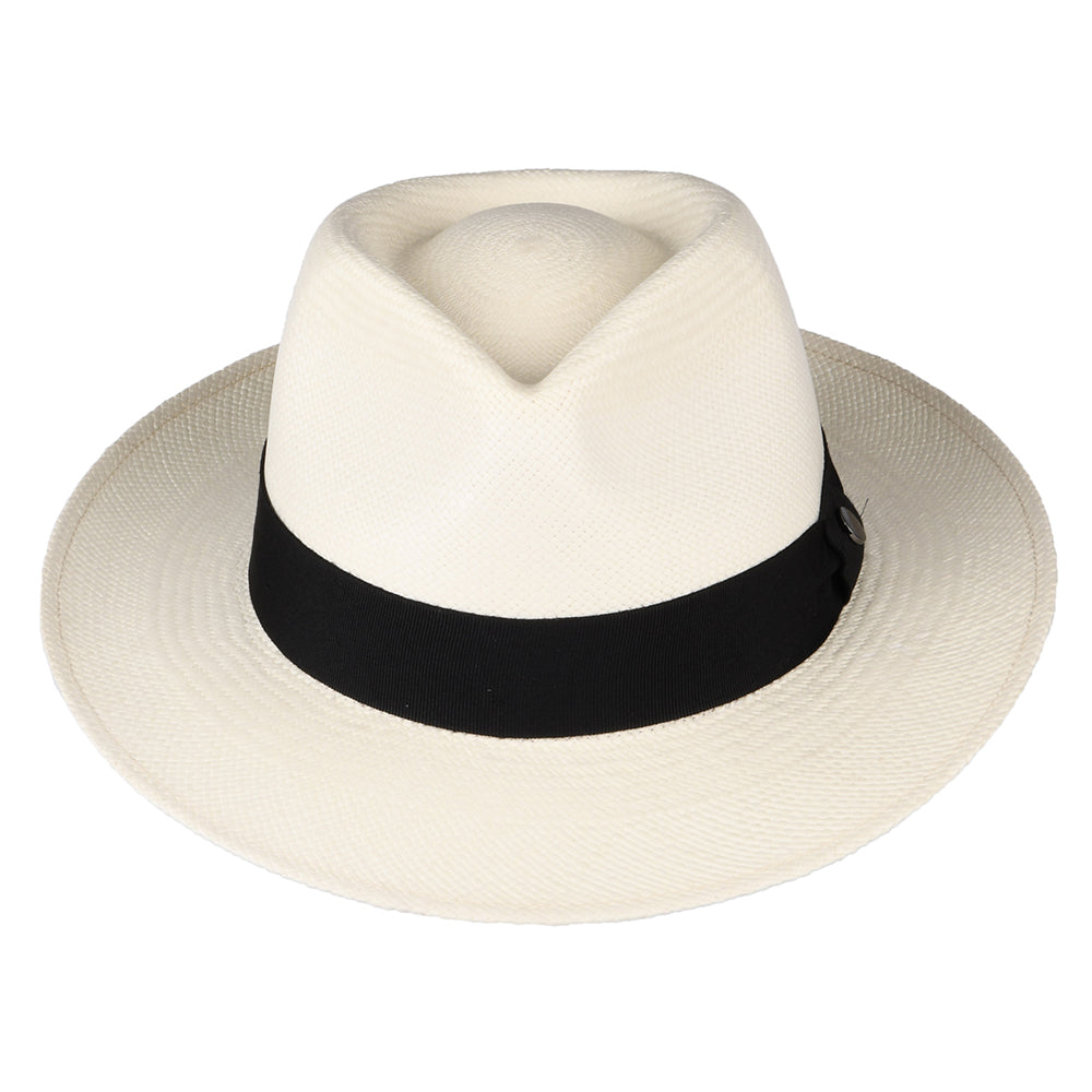 City Sport Teardrop Panama Fedora Hat - Bleach