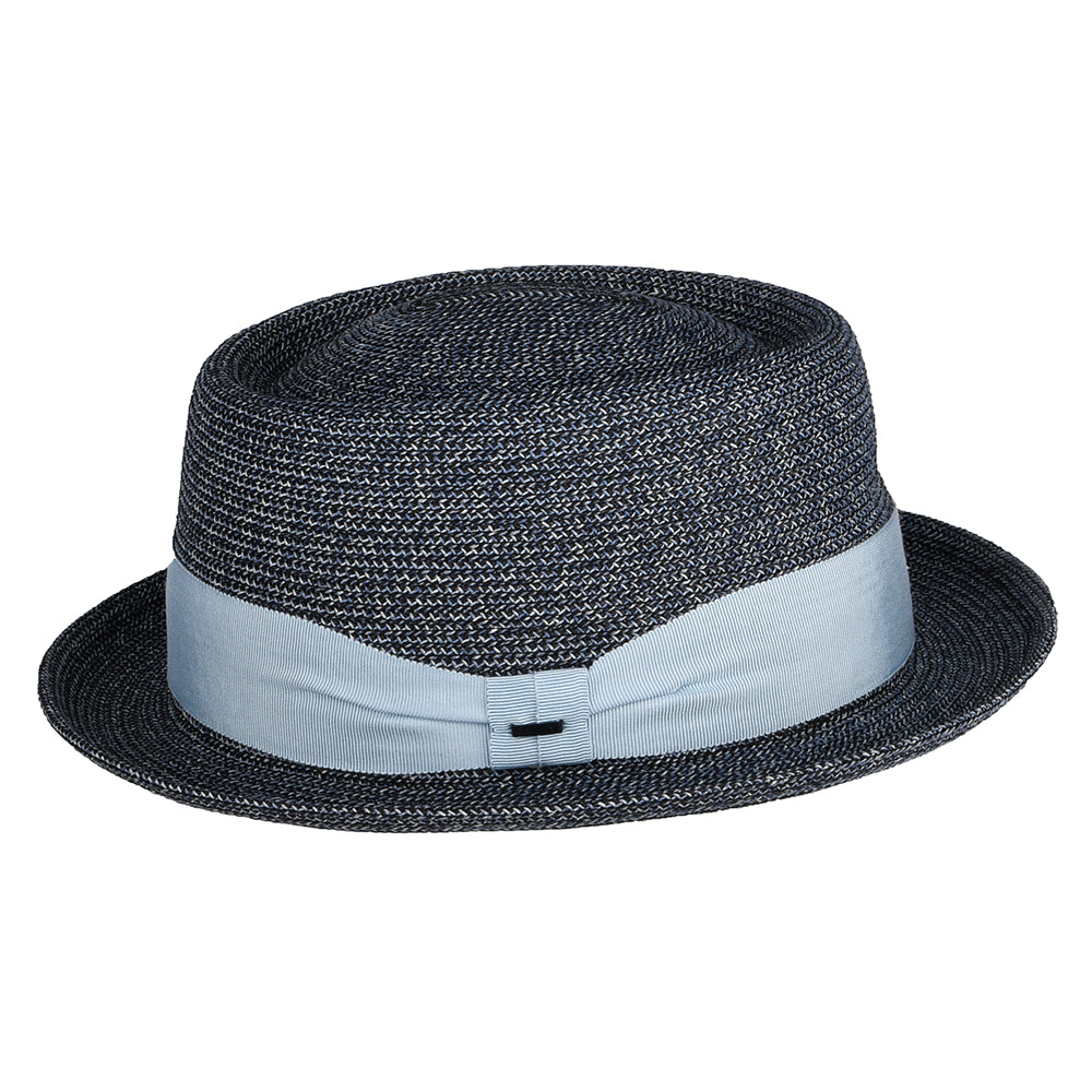 Bailey Hats Waits Pork Pie Hat - Blue