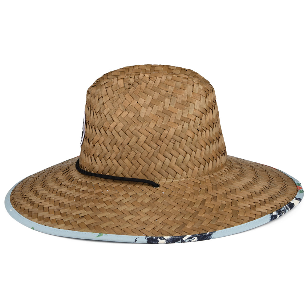 Brixton Hats Crest Straw Lifeguard Hat - Copper