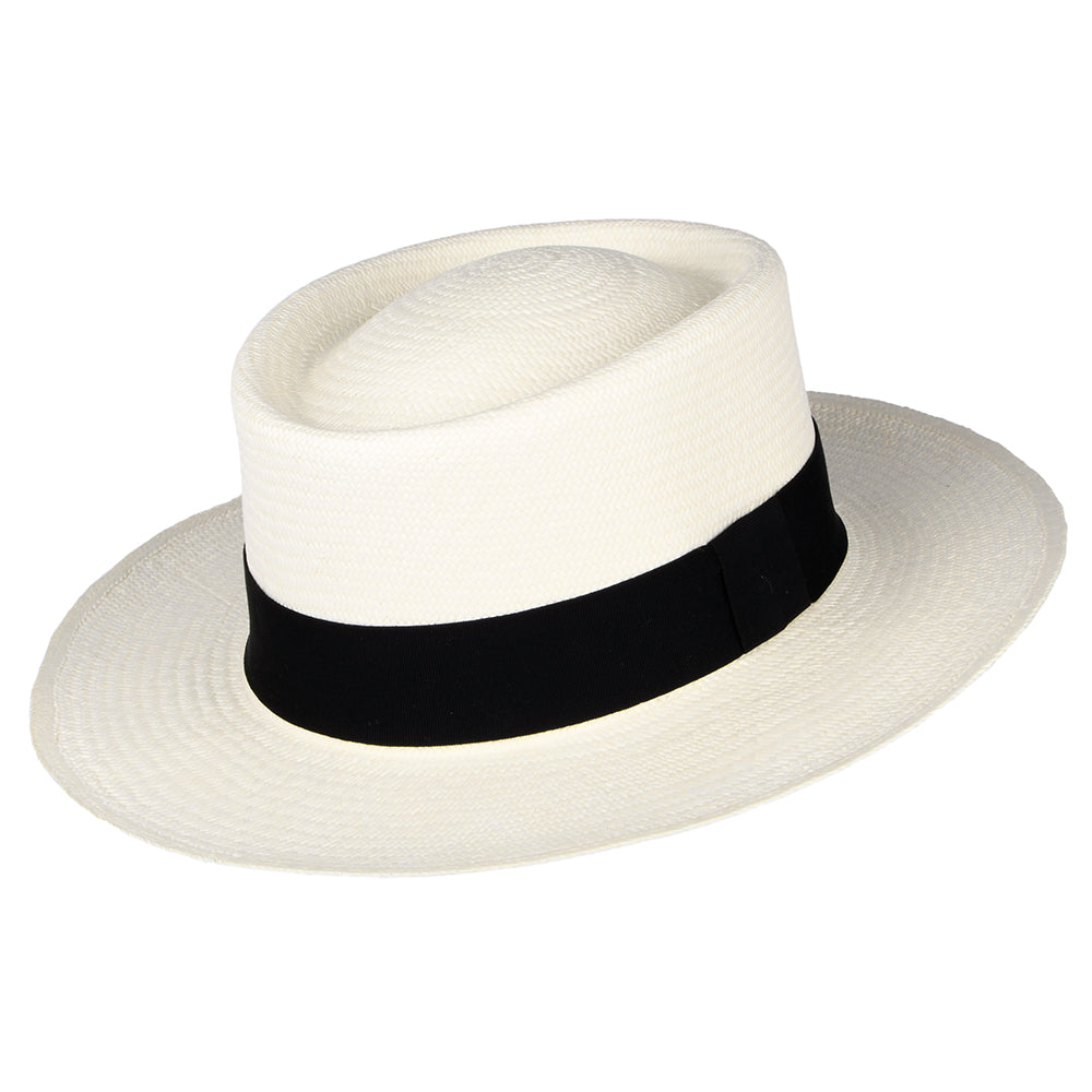 Jaxon & James Panama Gambler Hat - Bleach