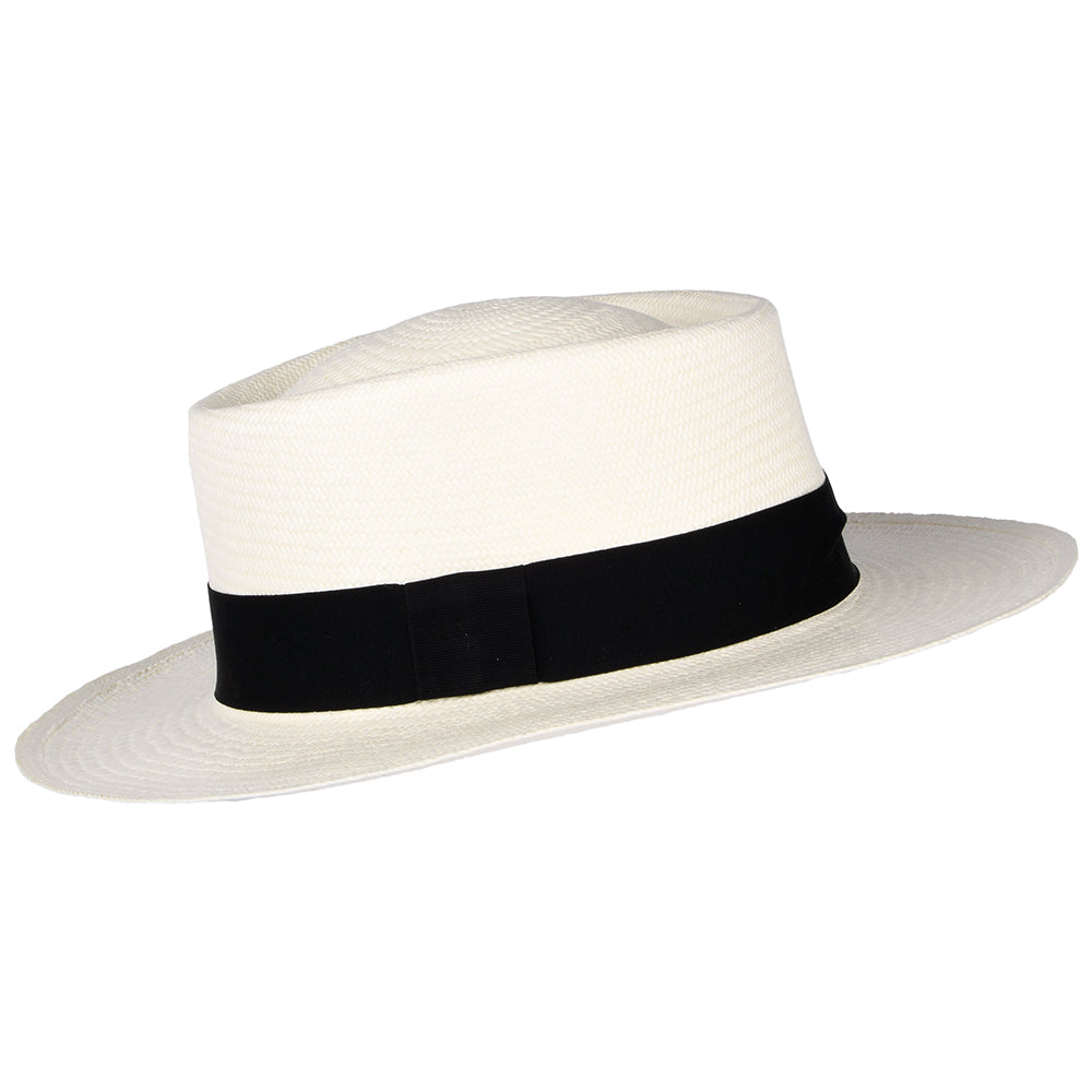 Jaxon & James Panama Gambler Hat - Bleach