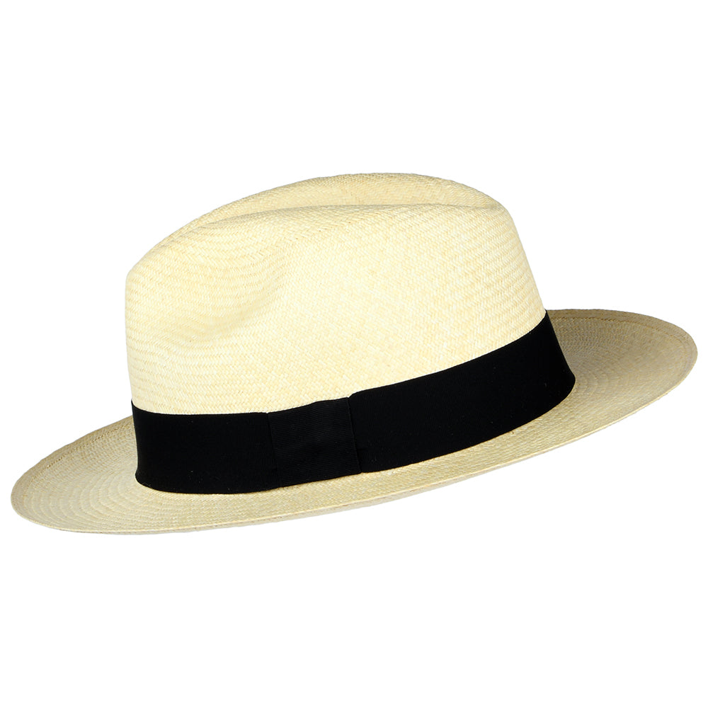 Jaxon & James Clasico Panama Fedora Hat - Natural