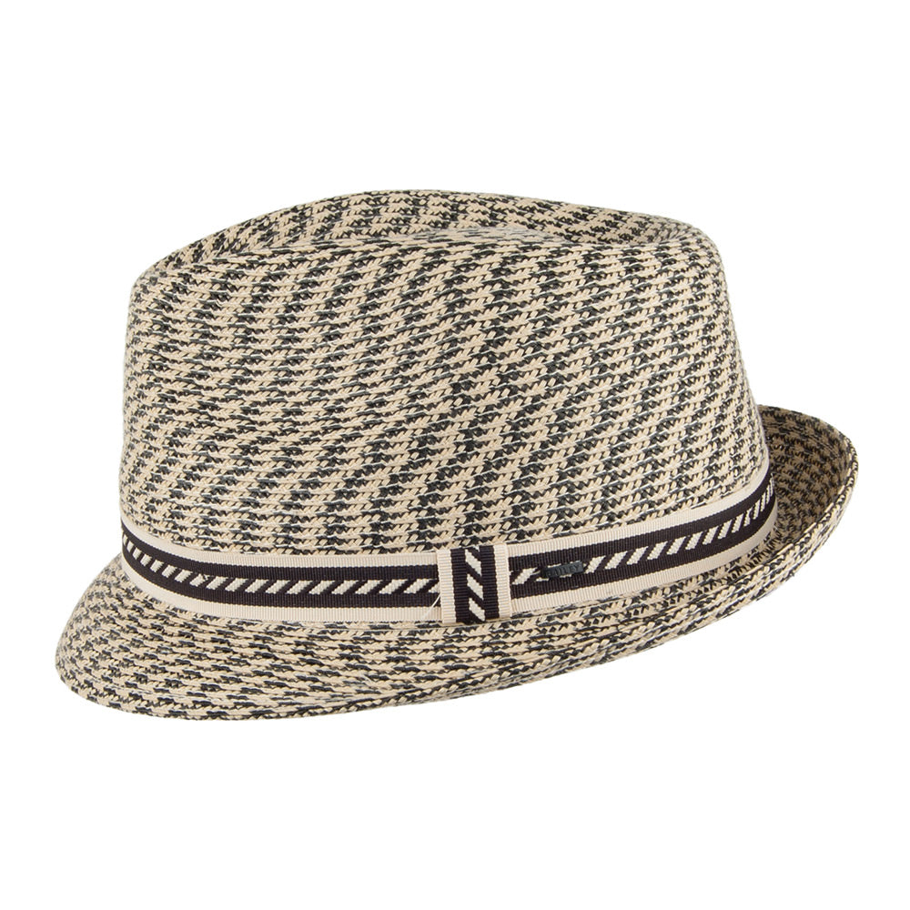 Bailey Hats Mannes Trilby Hat - Natural-Multi