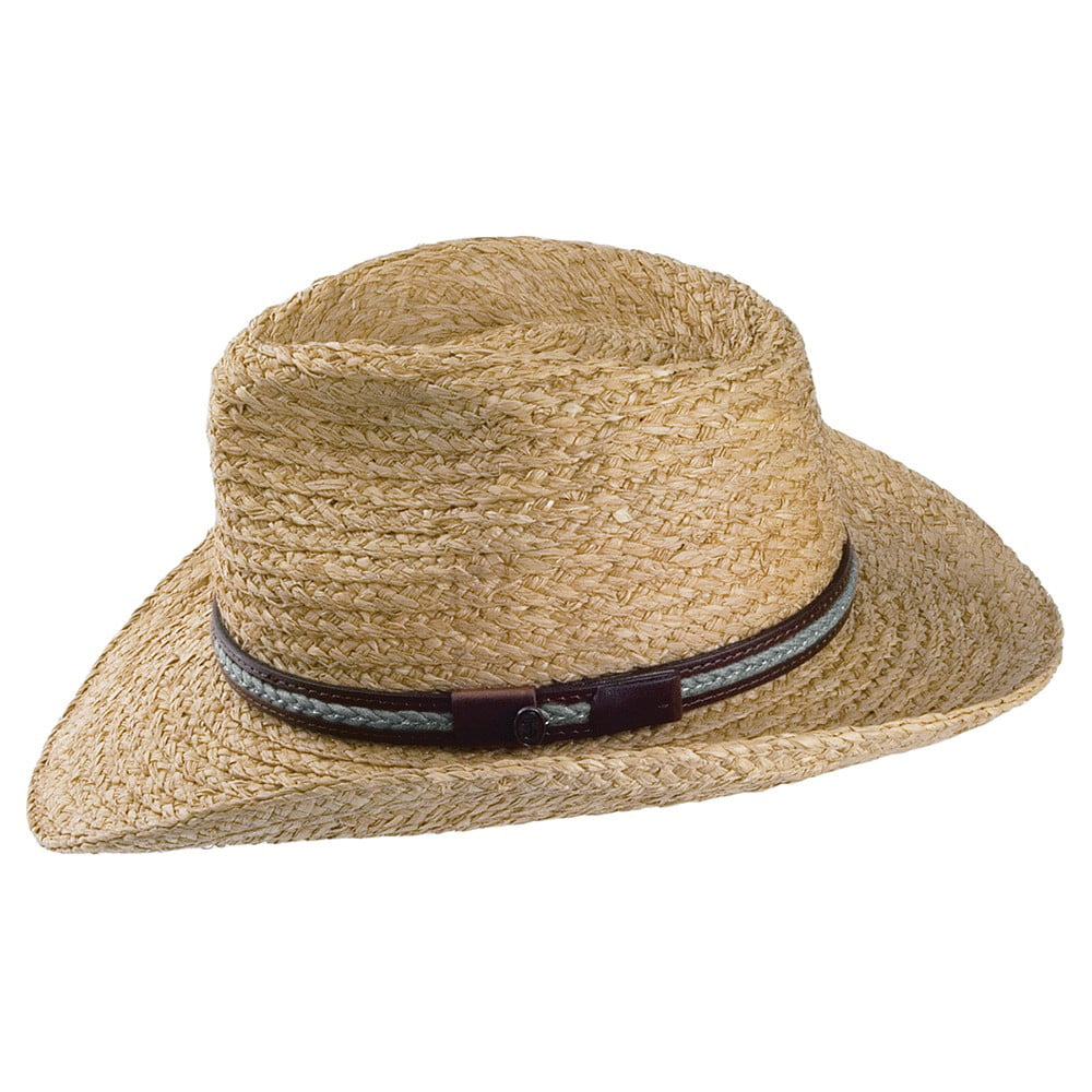 Jaxon & James El Paso Straw Outback Hat - Natural