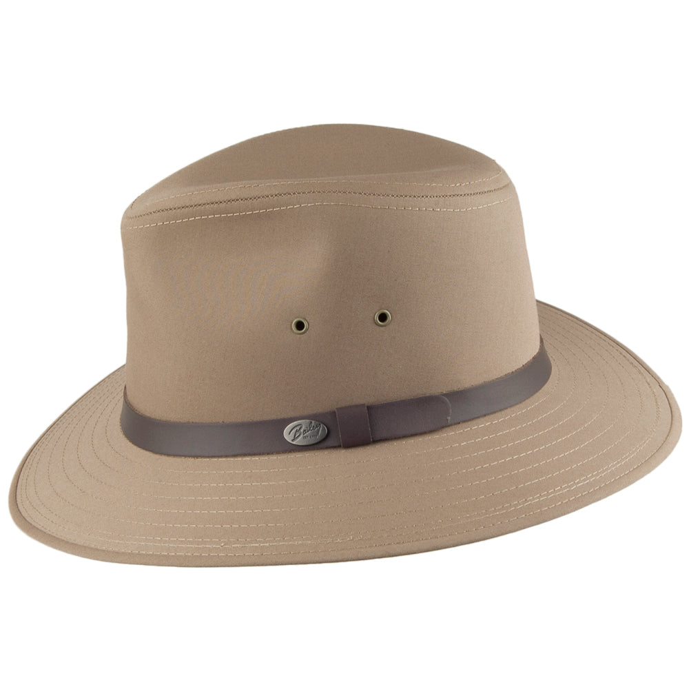 Bailey Hats Dalton Water Resistant Safari Fedora Hat - Tan