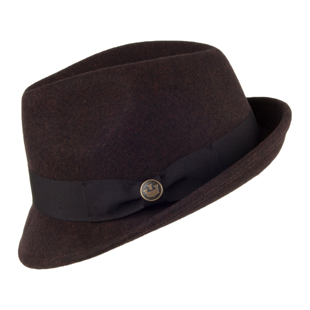 Goorin Bros. Good Boy Wool Felt Trilby - Brown Marl