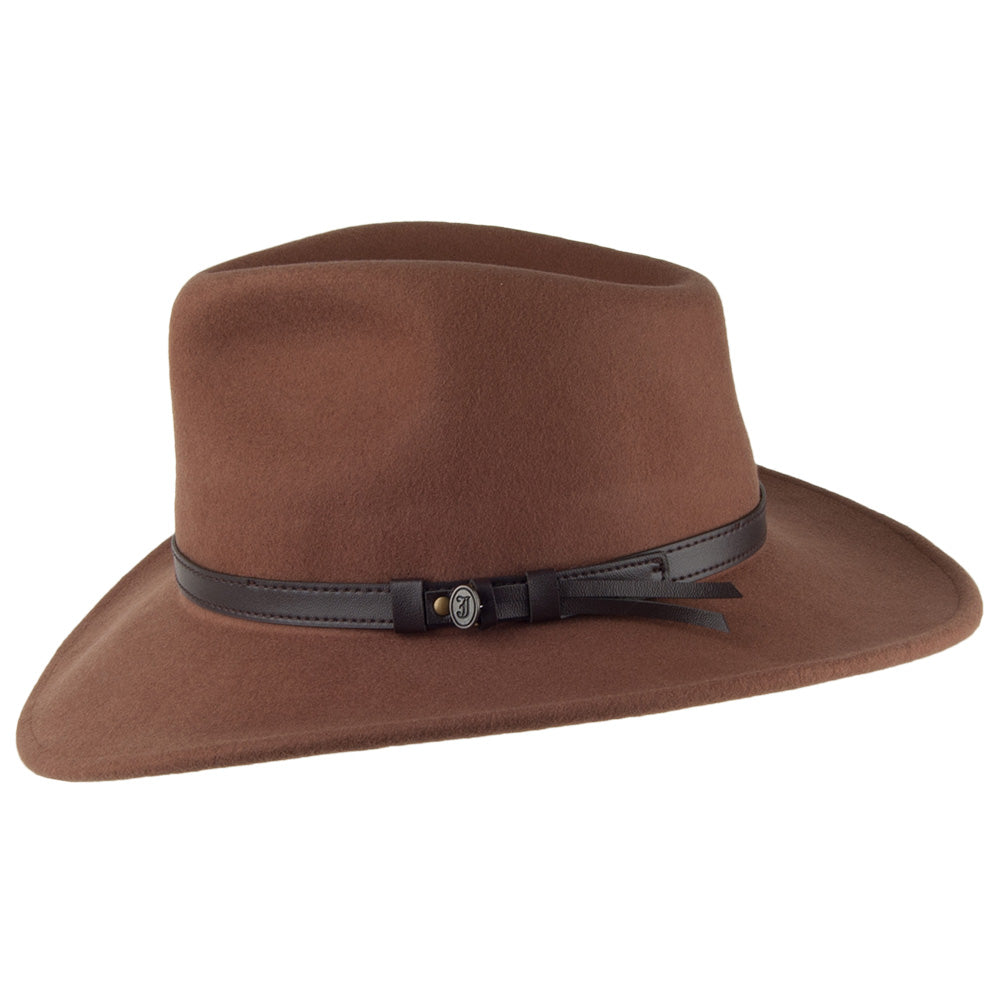 Jaxon & James Crushable Outback Hat - Light Brown