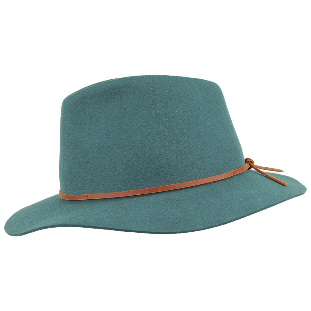 Brixton Hats Wesley Fedora Hat - Emerald