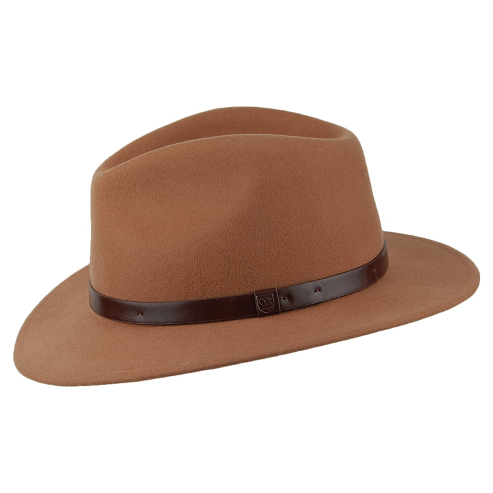 Brixton Hats Messer Fedora - Caramel