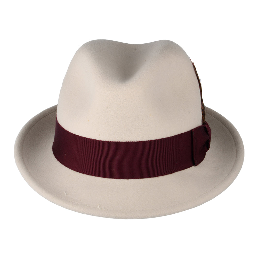 Bailey Hats Tino Crushable Trilby Hat - Beige