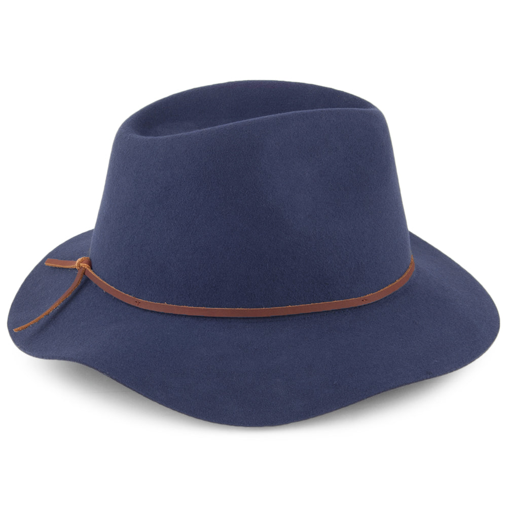 Brixton Hats Wesley Fedora - Blue