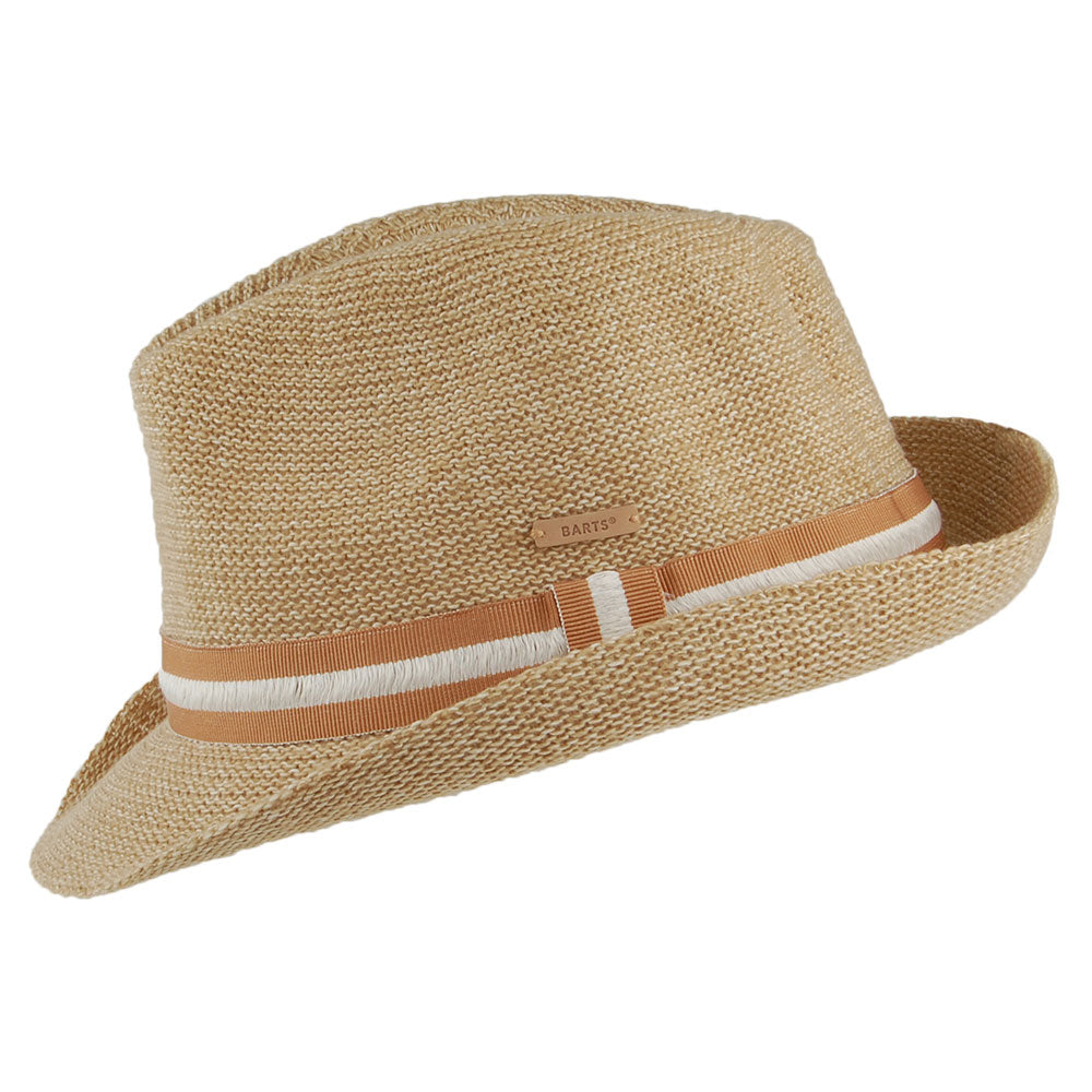 Barts Hats Woltz Trilby Hat - Natural