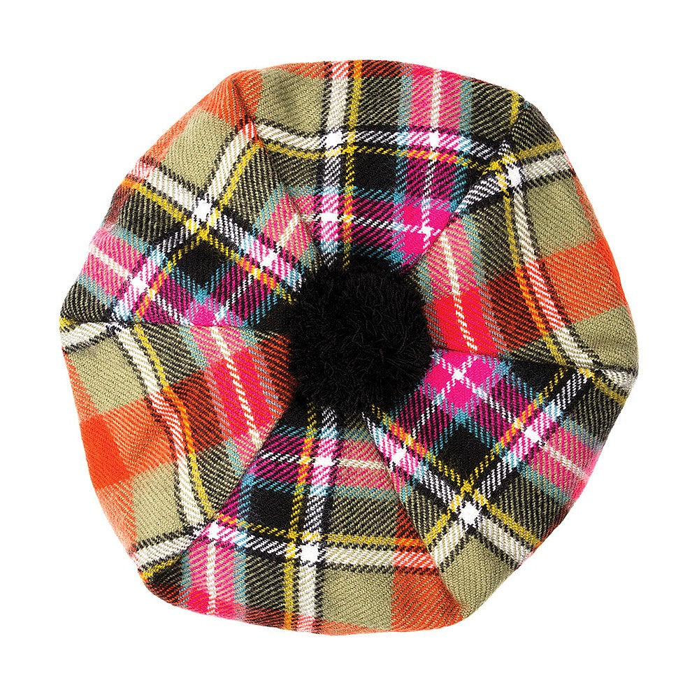 Lochcarron Of Scotland Lambswool Tam O' Shanter Hat - Bruce Of Kinnaird