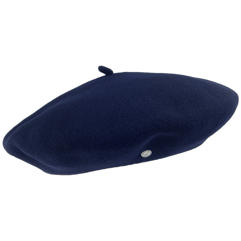 Laulhère Hats Alpin Merino Wool Beret - Navy – Village Hats