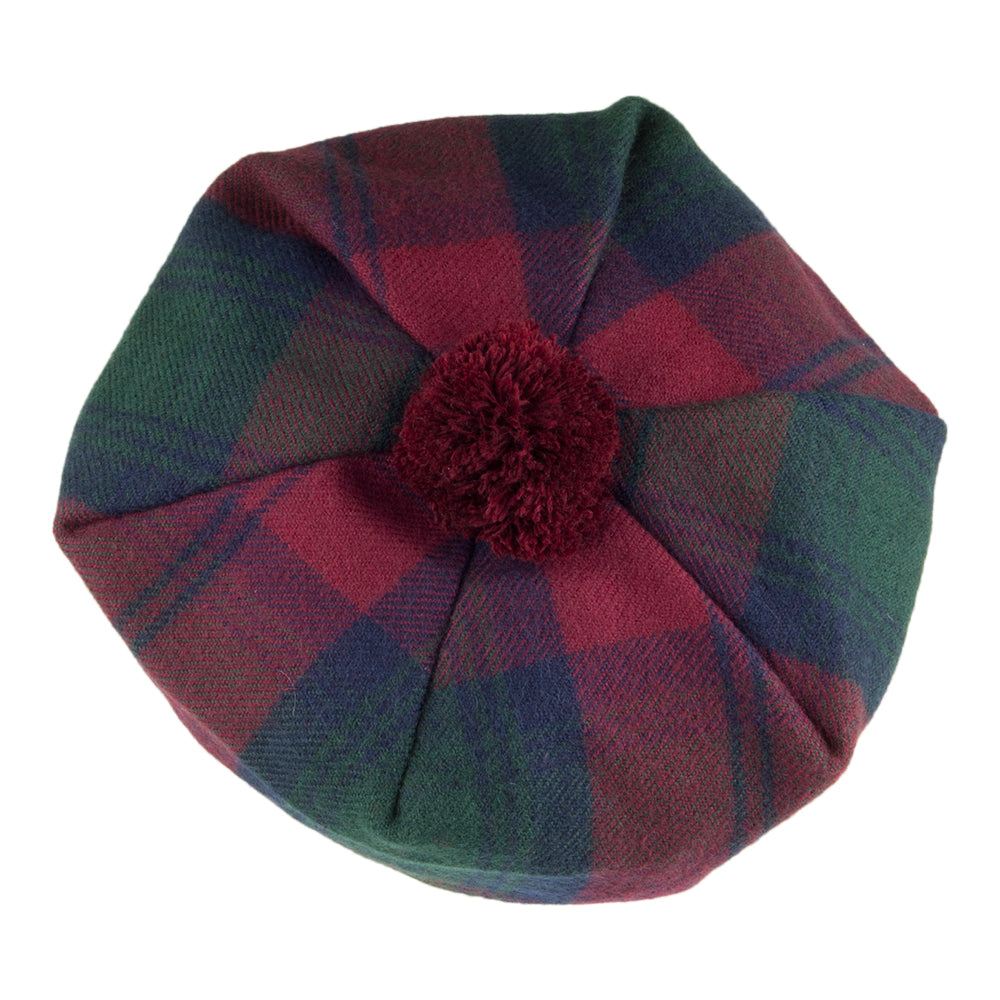 Lochcarron Of Scotland Lambswool Tam O' Shanter Hat - Lindsay