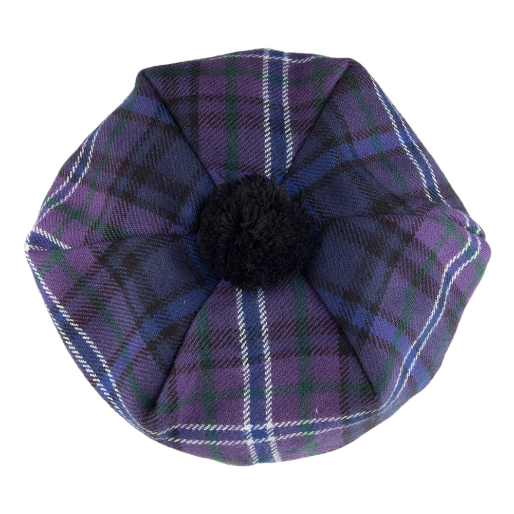 Lochcarron Of Scotland Lambswool Tam O' Shanter Hat - Scotland Forever