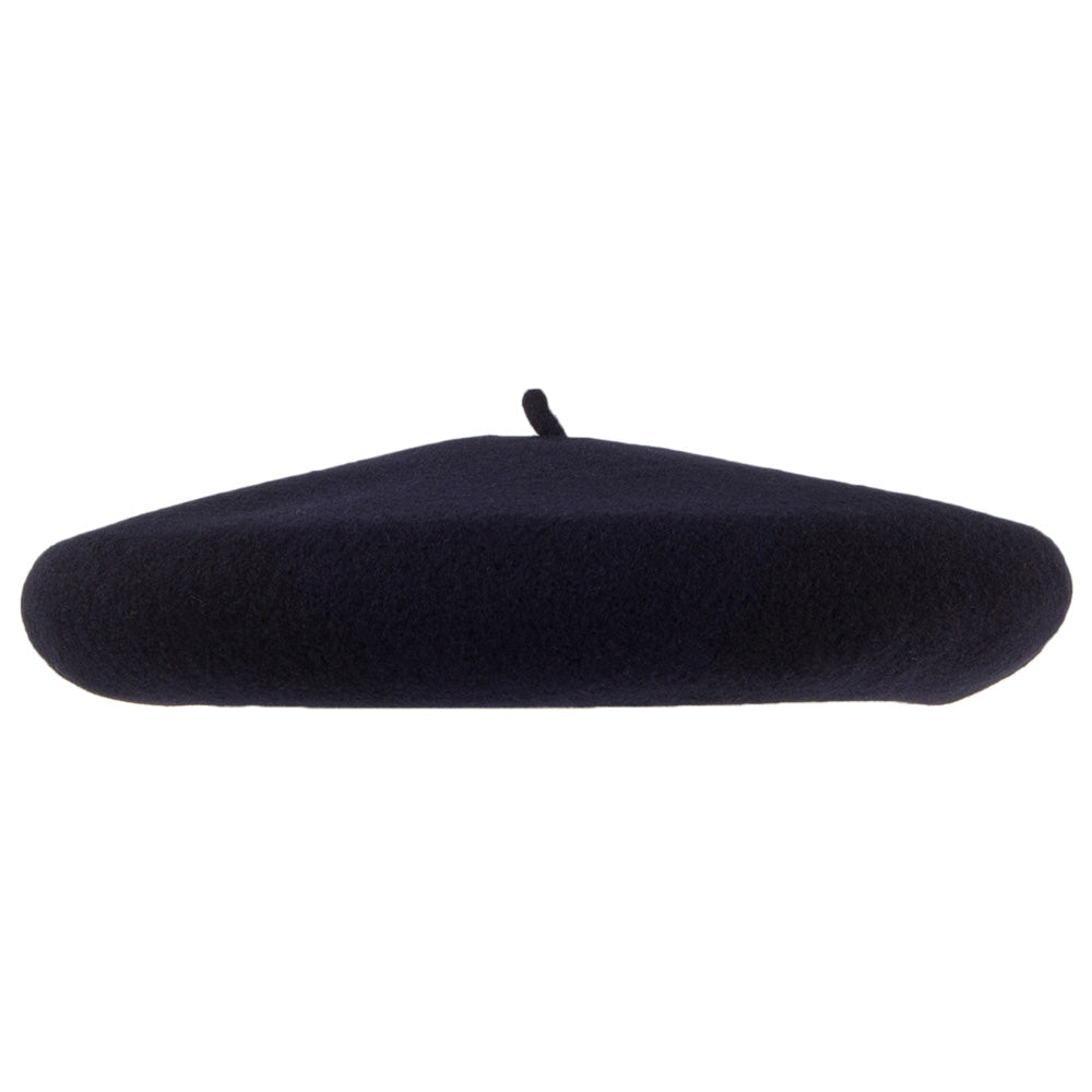 Héritage par Laulhère Campan Luxury Merino Wool Beret - Navy Blue