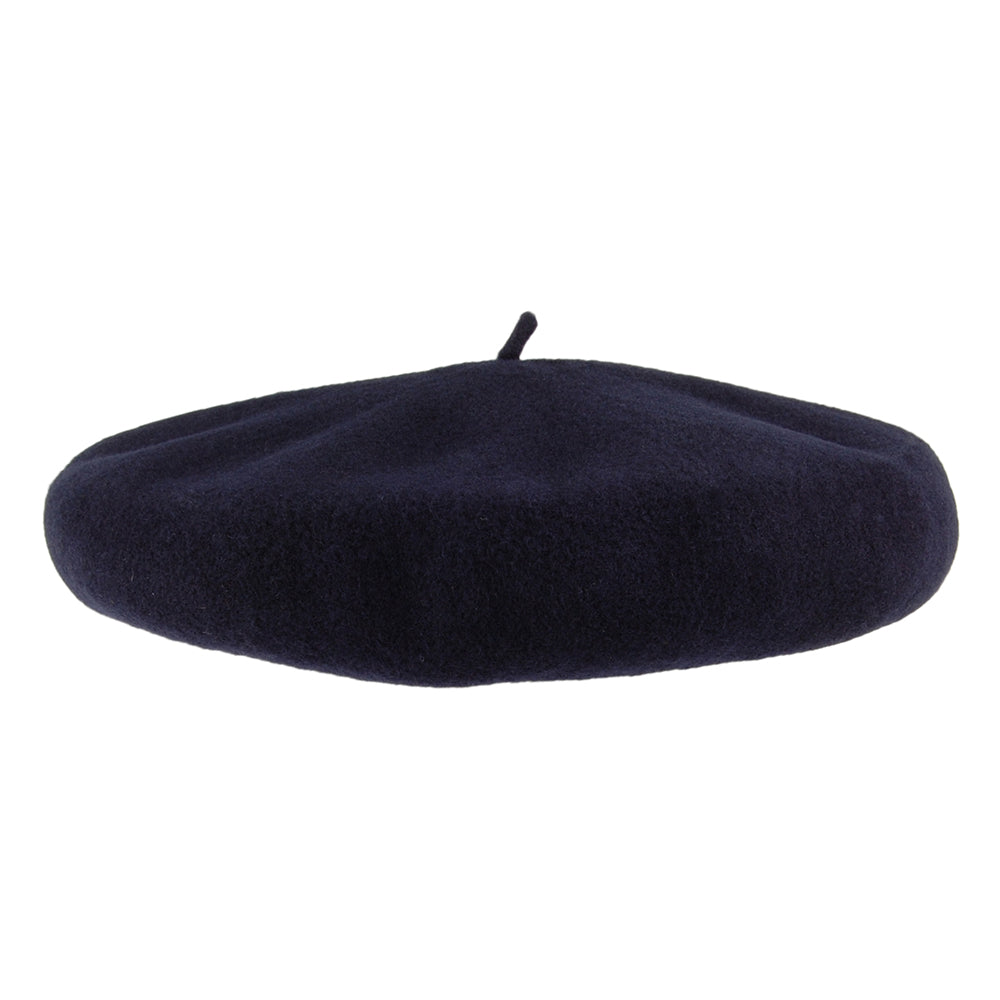 Laulhere Hats Cashmere Beret - Navy Blue