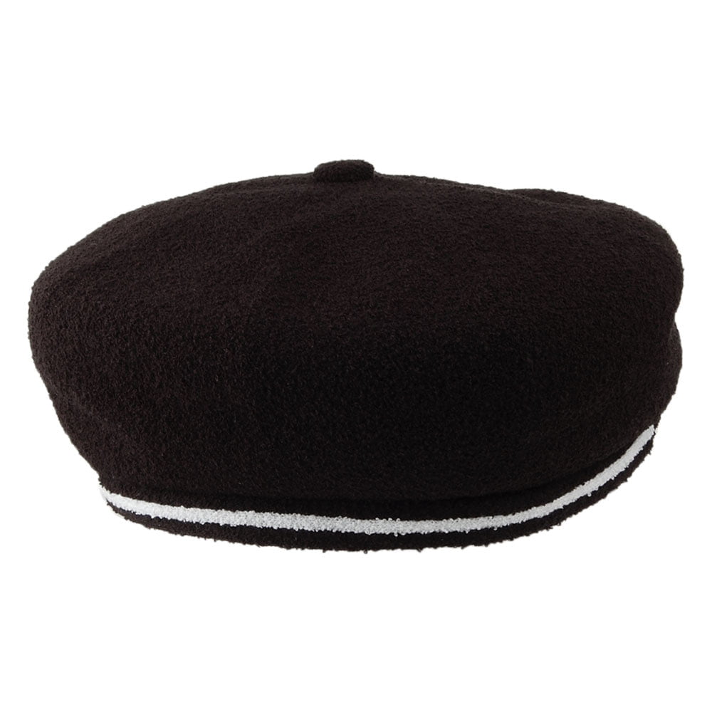 Kangol 2-Tone Bermuda Jax Beret - Black