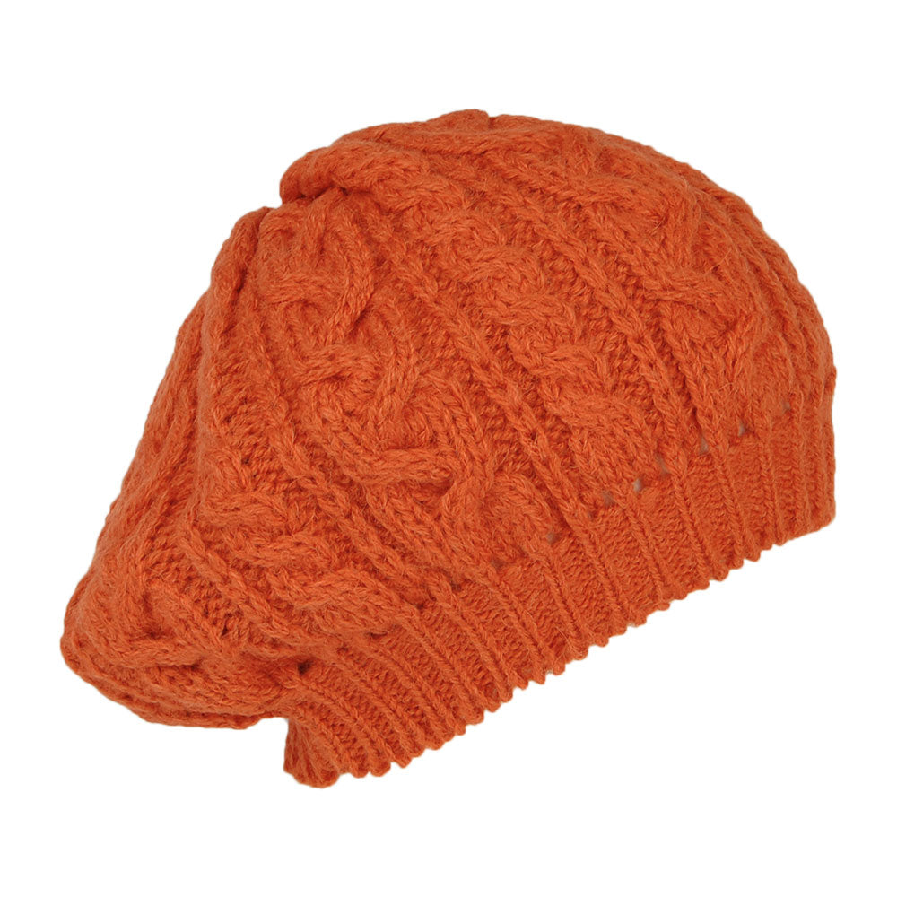 Highland 2000 Alpaca Beret - Burnt Orange