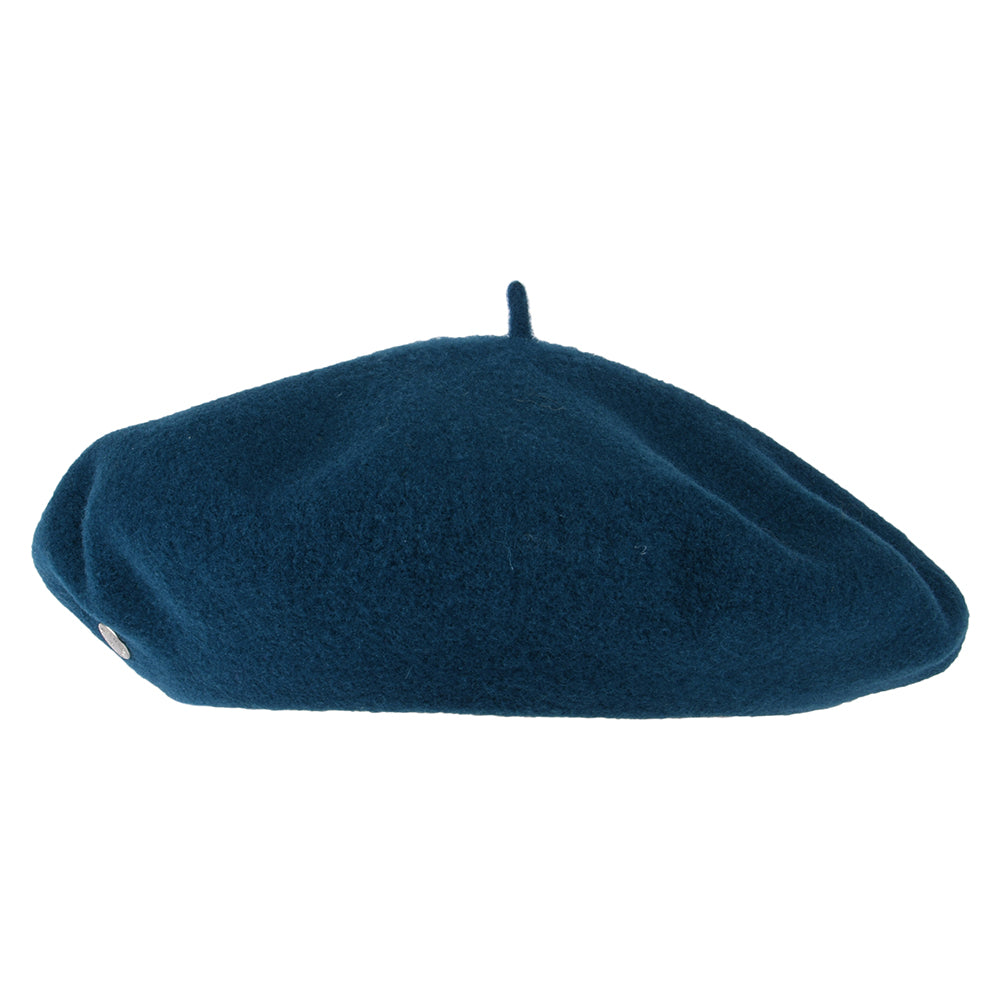 Héritage par Laulhère Hats Authentique Merino Wool Beret - Peacock ...