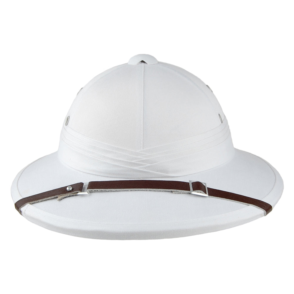 French Pith Helmet - White