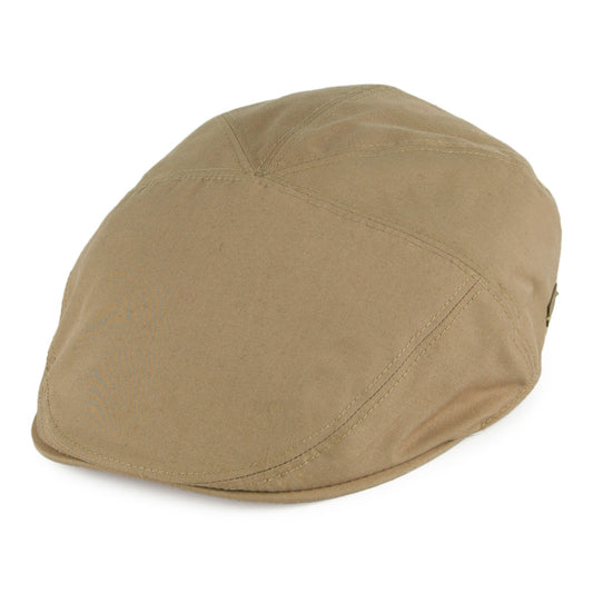 Bailey Hats Graham Showerproof Flat Cap - Tan