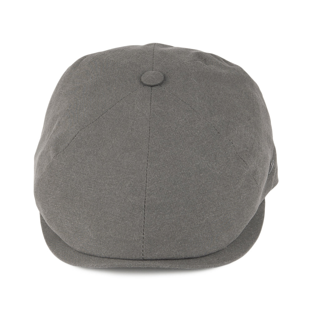 City Sport Six Piece Cotton Newsboy Cap - Grey