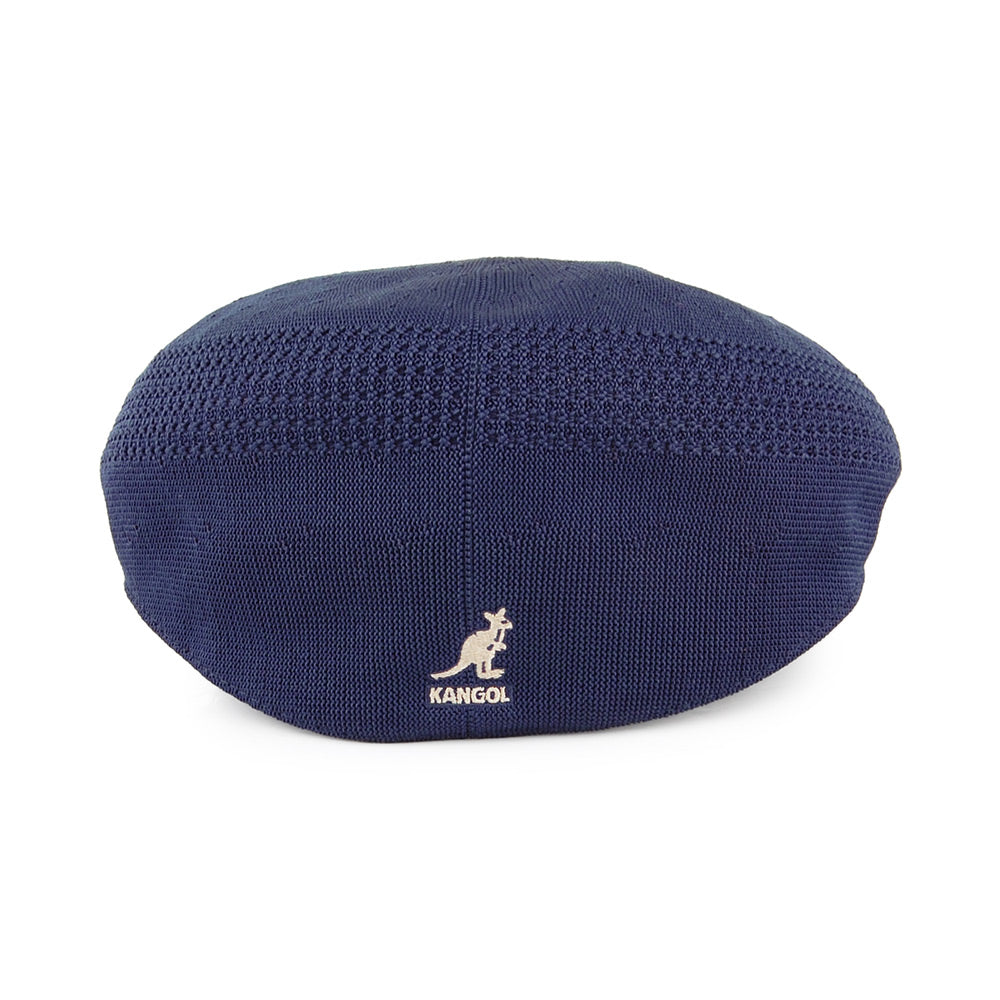 Kangol Tropic 504 Ventair Flat Cap - Navy Blue