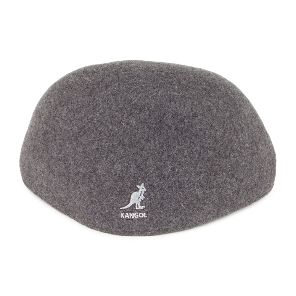 Kangol Seamless Wool 507 Flat Cap - Dark Flannel