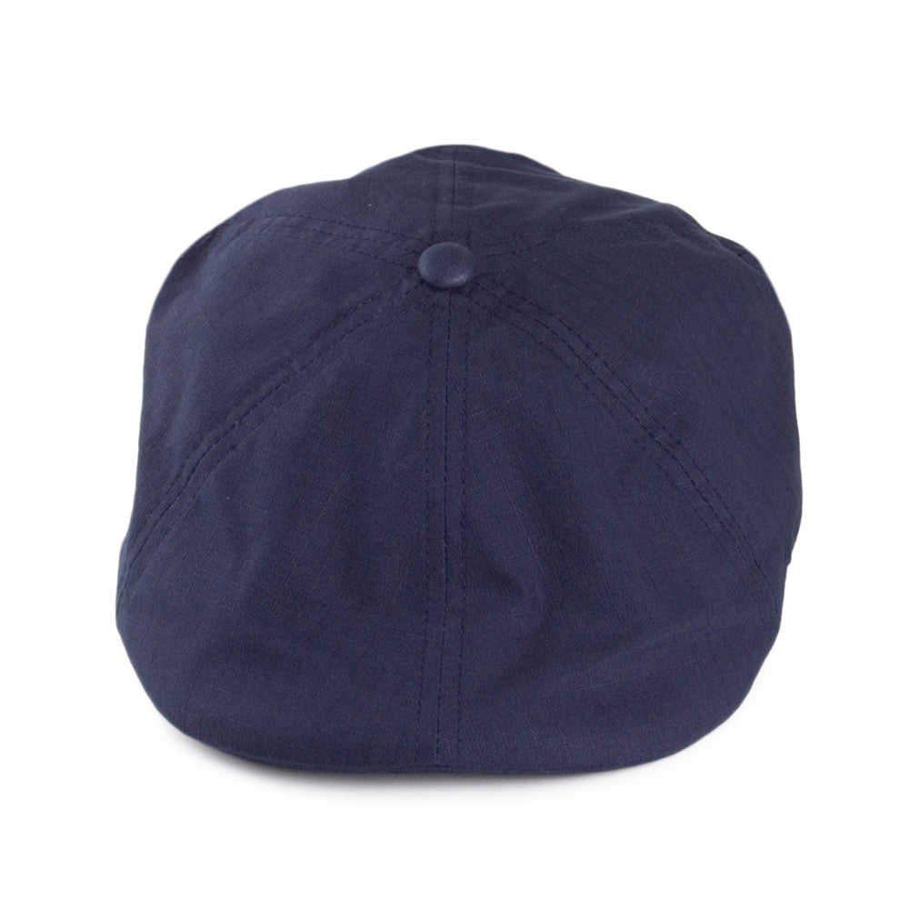 Kangol Ripstop Flexfit 504 Newsboy Cap - Navy Blue