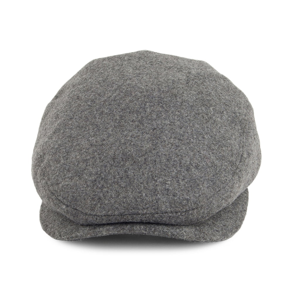 Barbour Hats Redshore Melton Wool Blend Flat Cap - Grey