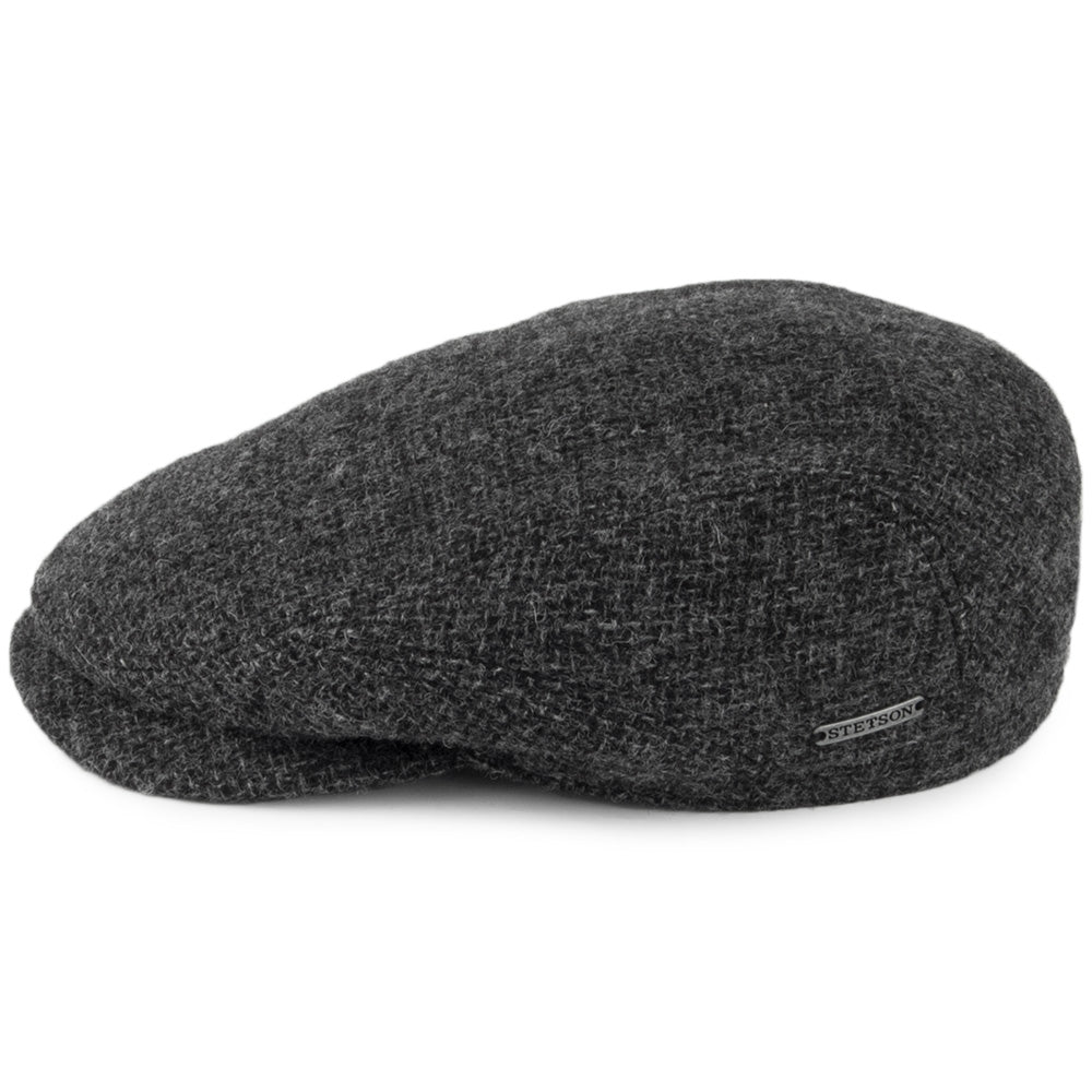 Stetson Hats Julian Wool Flat Cap - Grey