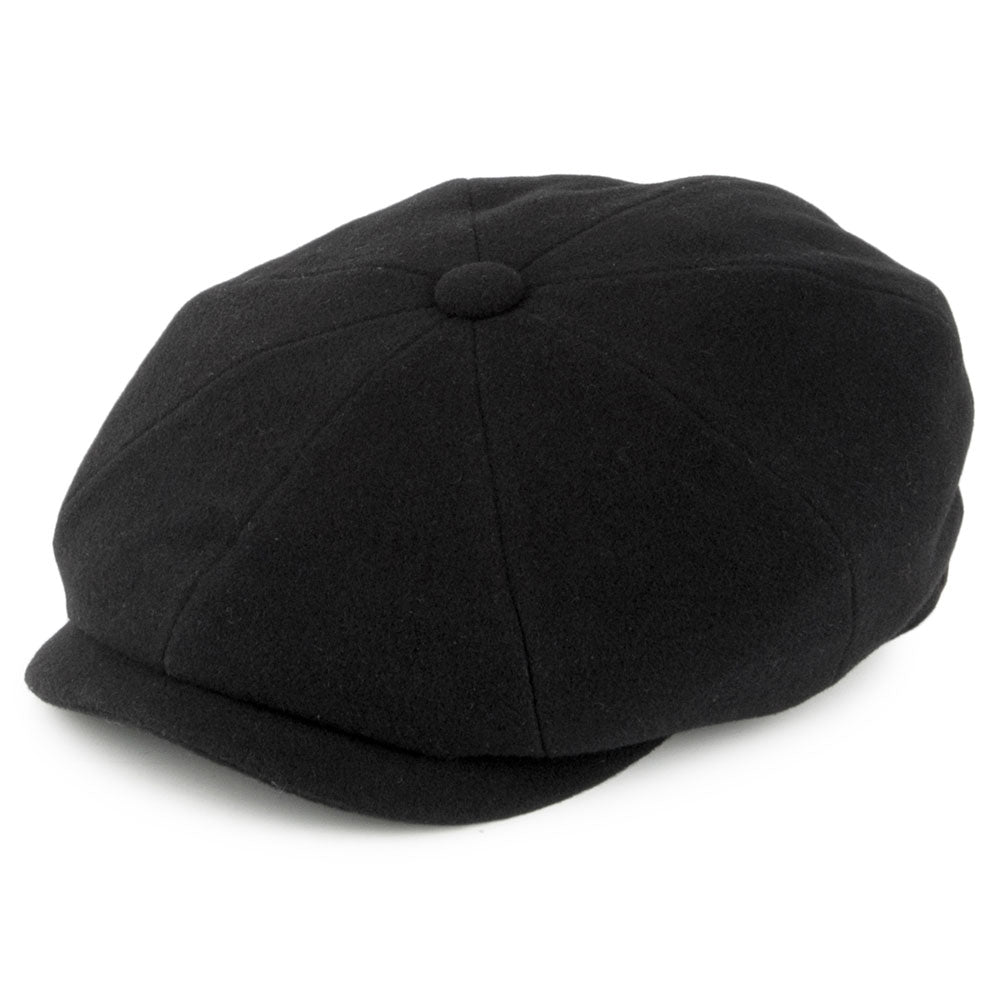 Stetson Hats Hatteras Newsboy Cap - Black – Village Hats