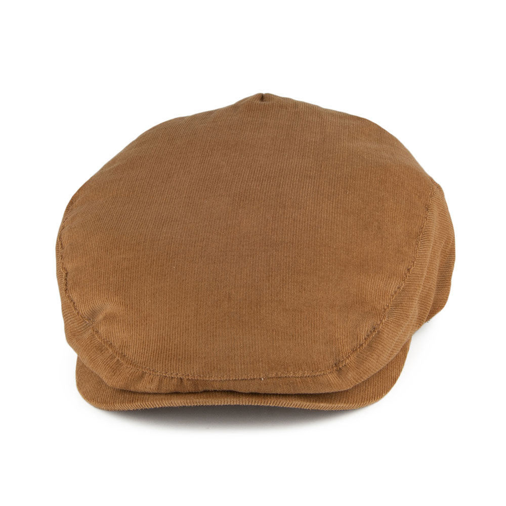 Brixton Hats Hooligan Corduroy Flat Cap - Tan