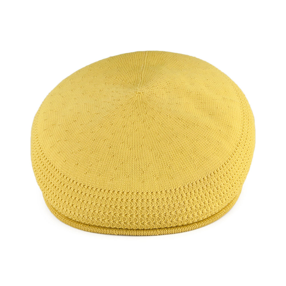 Kangol Tropic 504 Ventair Flat Cap - Yellow