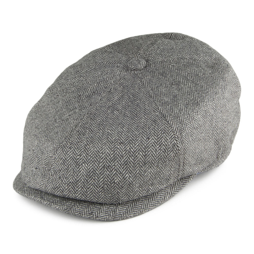 Failsworth Hats Silk Mix Hudson Newsboy Cap - Grey – Village Hats