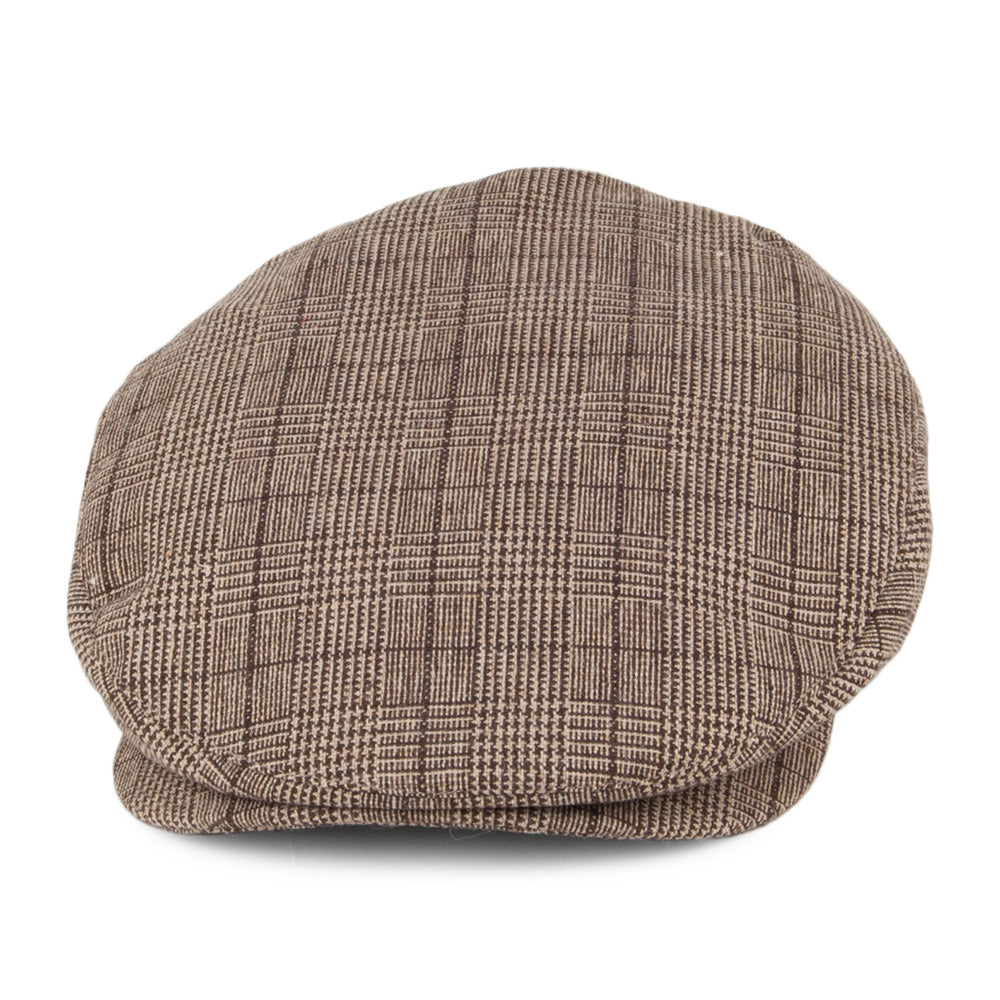 Brixton Hats Barrel Flat Cap - Tan-Brown