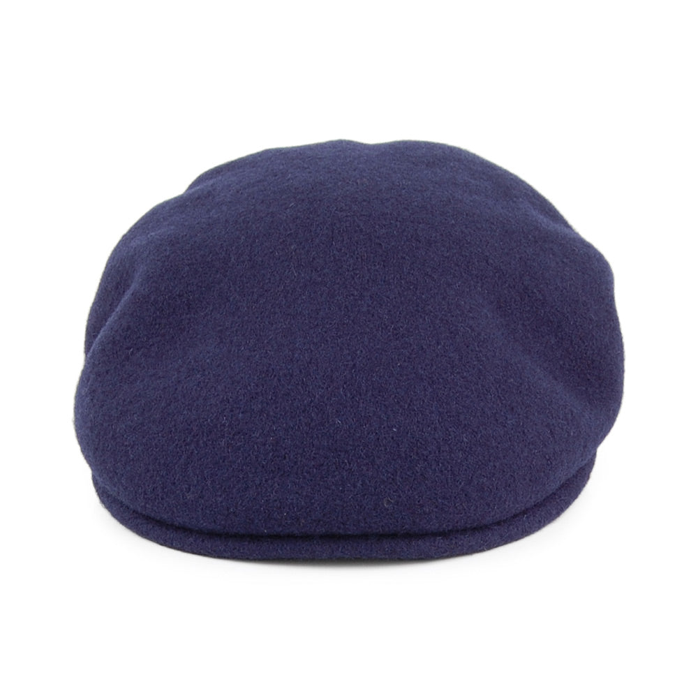 Jaxon & James Classic Wool Flat Cap - Navy Blue