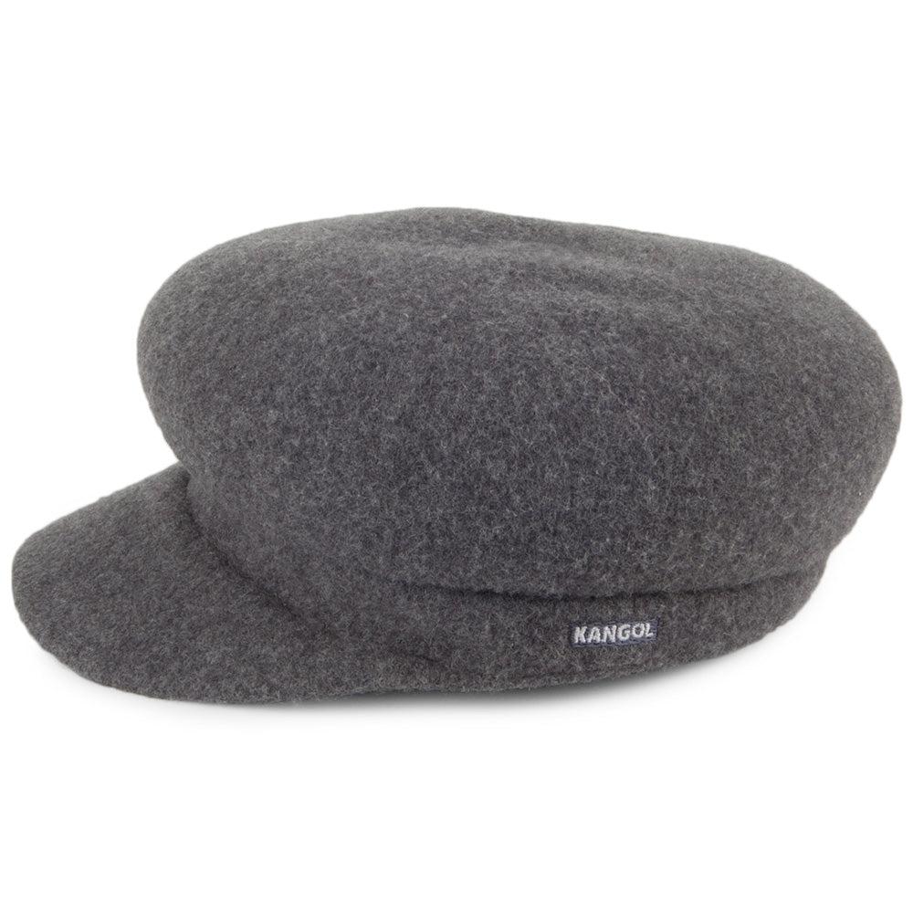 Kangol Enfield Wool Fisherman Cap - Dark Flannel