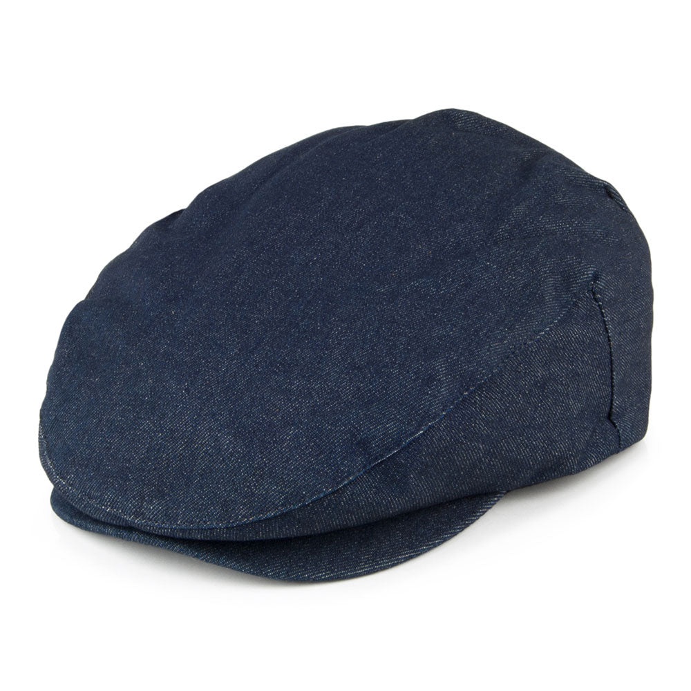 Brixton Hooligan Flat Cap - Denim