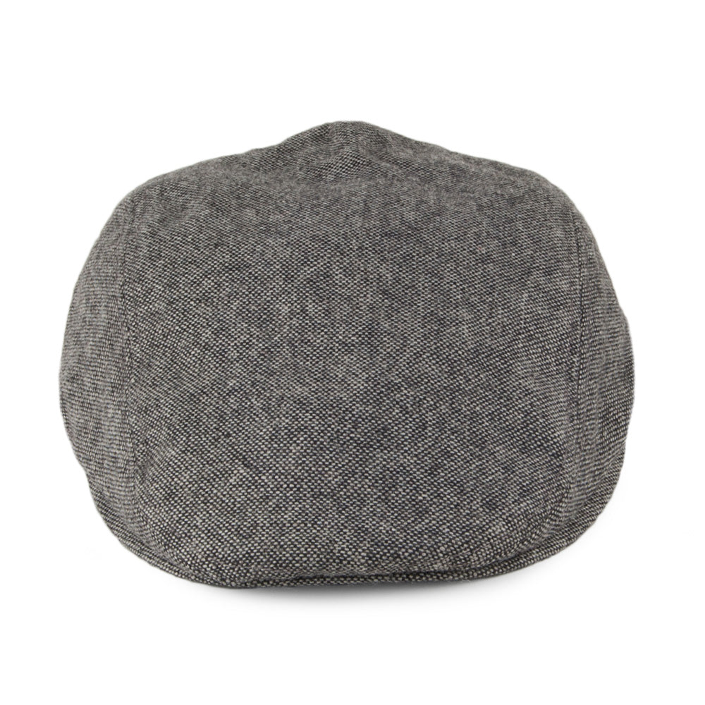 Levi's Hats Driver Tweed Flat Cap with Blank Tab - Grey