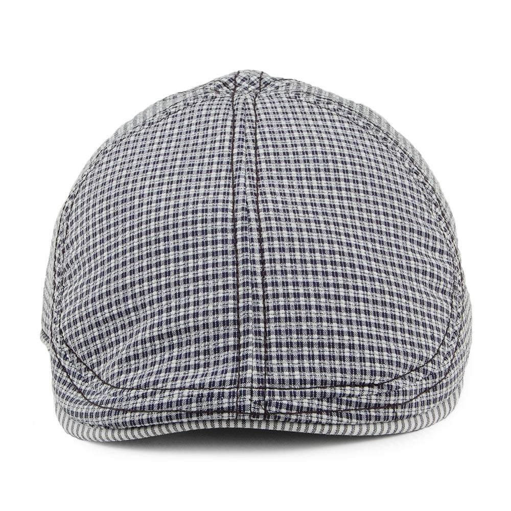 Goorin Bros. Fridays Chequered Flat Cap - Grey