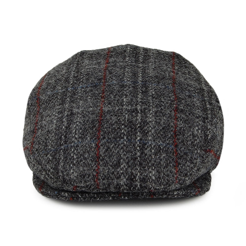 Jaxon & James Harris Tweed Loch Alsh Flat Cap - Grey Multi